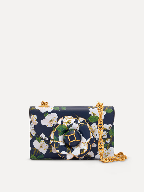 oscar de la renta Cherry Blossom Printed TRO Bag