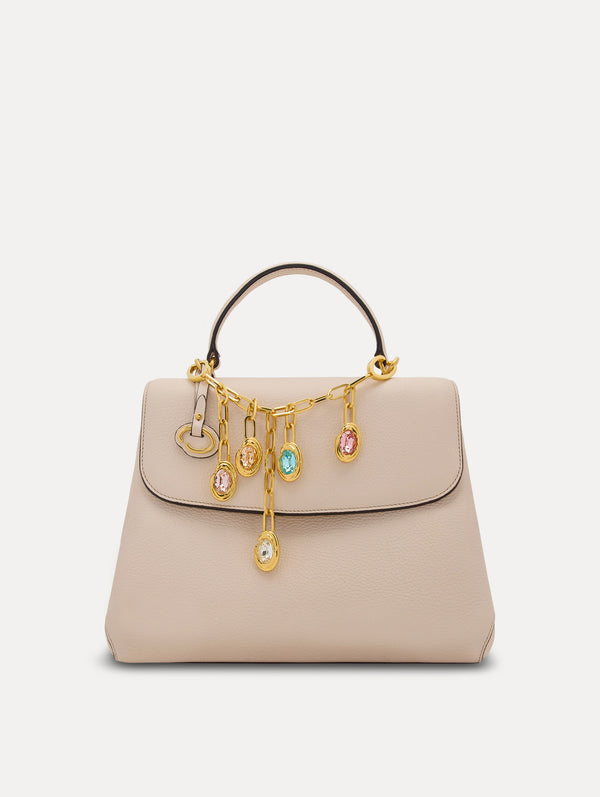 Oscar De La Renta Crystal O Bag Charm