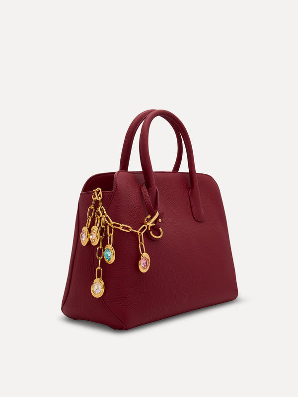 Oscar De La Renta Crystal O Bag Charm