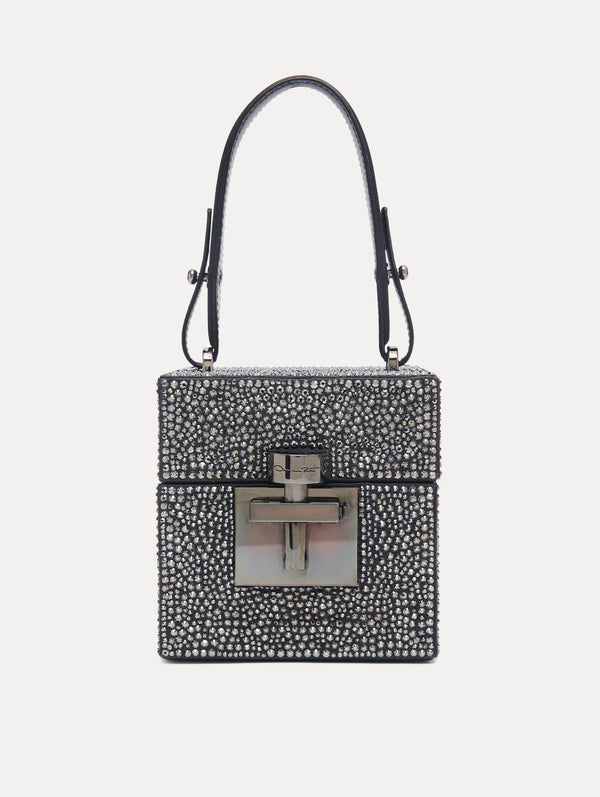 oscar de la renta Crystal Pavé Alibi Cube