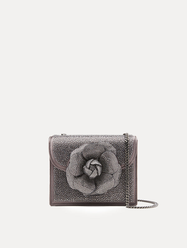 oscar de la renta Crystal Pavé Mini TRO Bag