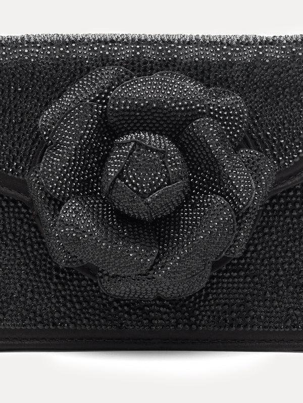 Oscar De La Renta Crystal Pavé Mini TRO Bag