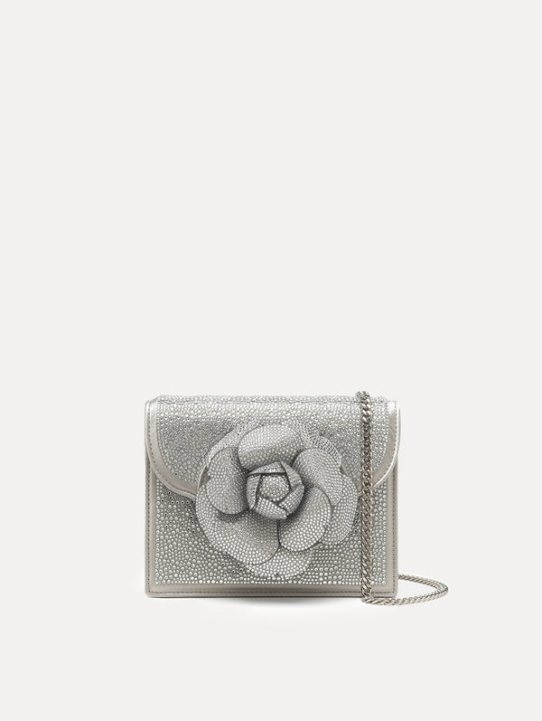 oscar de la renta Crystal Pavé Mini TRO Bag