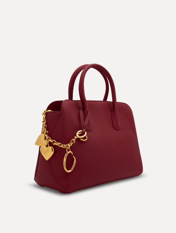 Oscar De La Renta Heart O Bag Charm