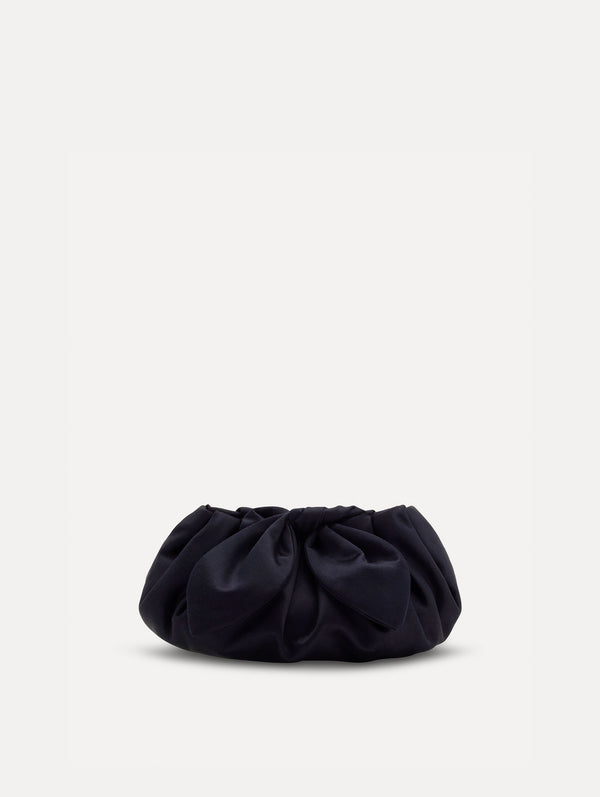 oscar de la renta Mini Satin Bow Clutch