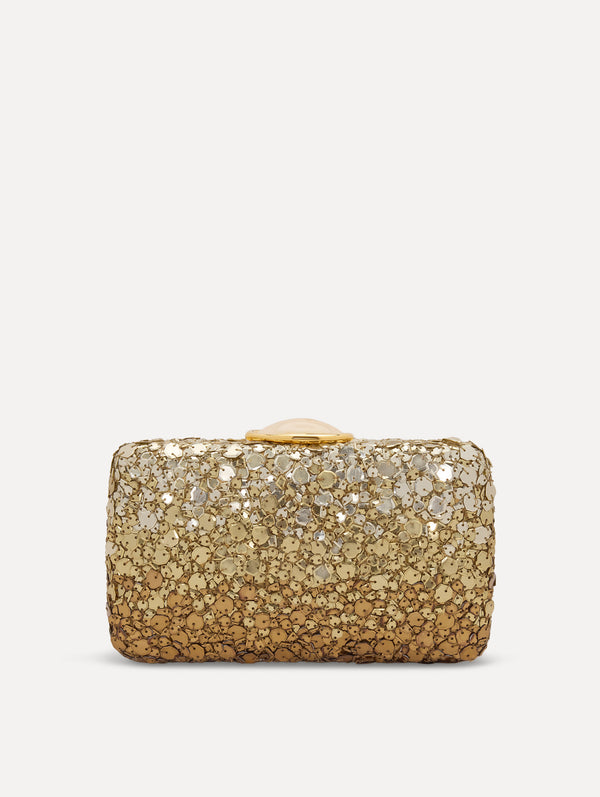 Oscar De La Renta Mosaic Sequin O Minaudière