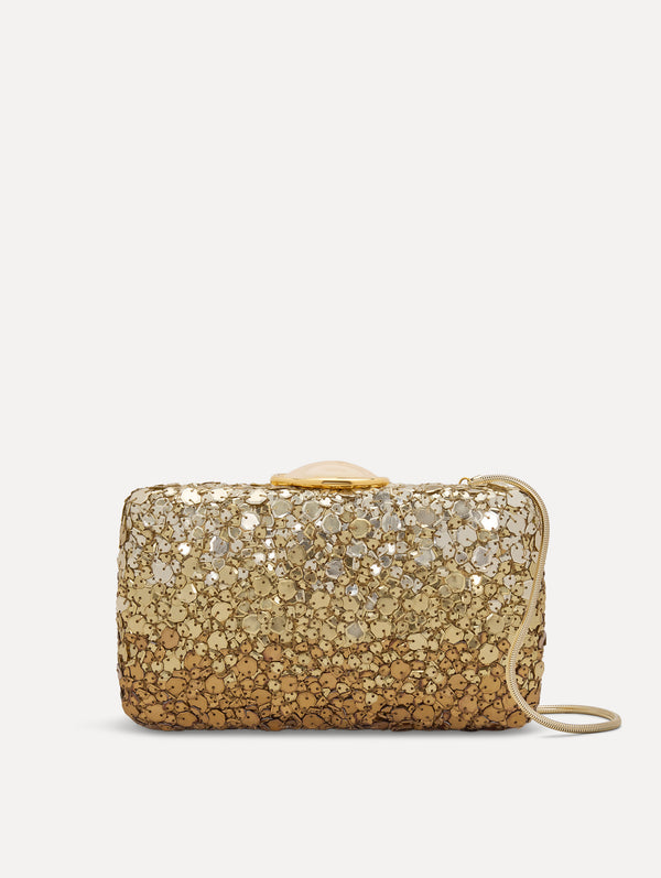 oscar de la renta Mosaic Sequin O Minaudière