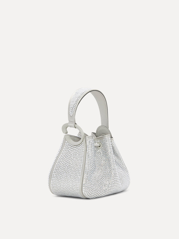 oscar de la renta Nano Crystal Pavé O Handle Bag