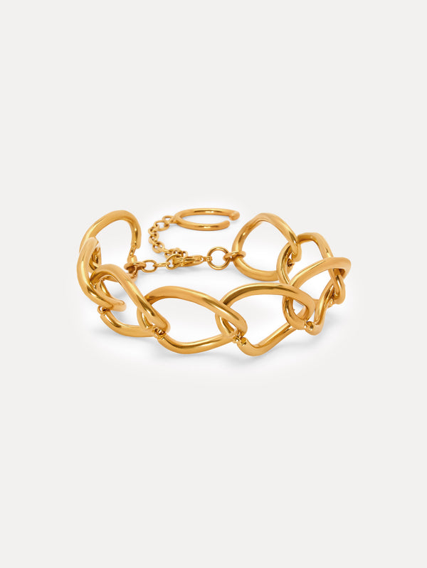 oscar de la renta O Chain-Link Bracelet
