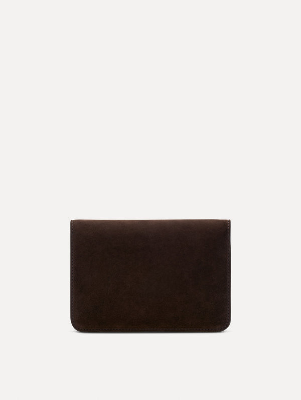 Oscar De La Renta O Pochette In Suede