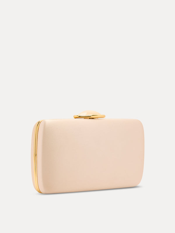 Oscar De La Renta O Satin Minaudière