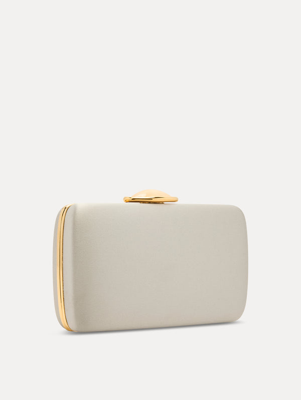 Oscar De La Renta O Satin Minaudière