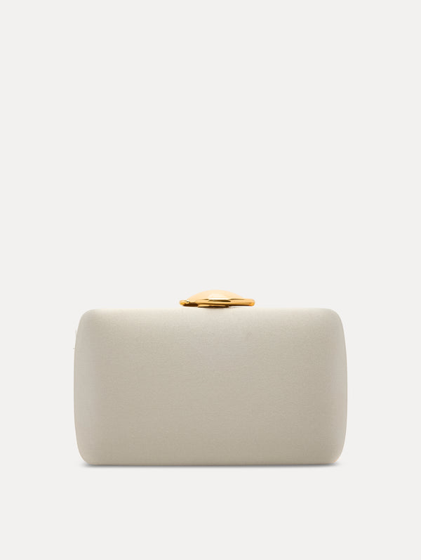 Oscar De La Renta O Satin Minaudière