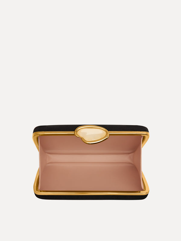 Oscar De La Renta O Satin Minaudière