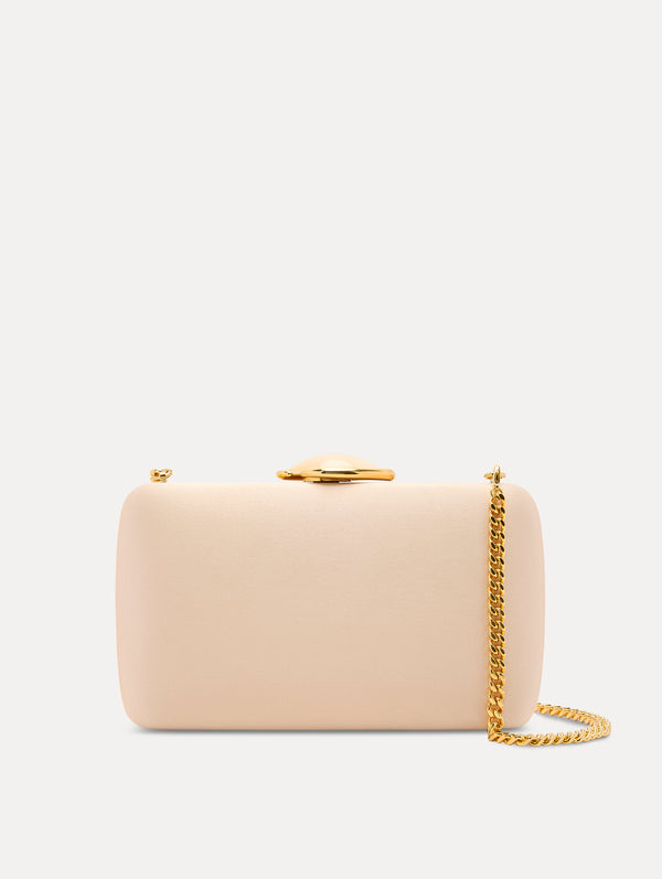 oscar de la renta O Satin Minaudière