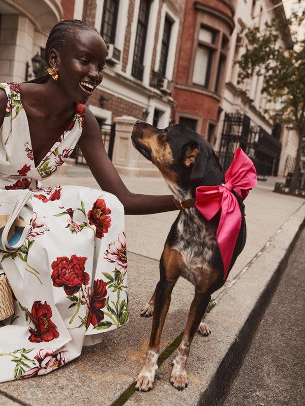 Oscar De La Renta ODLR X SimonSits Dog Bow