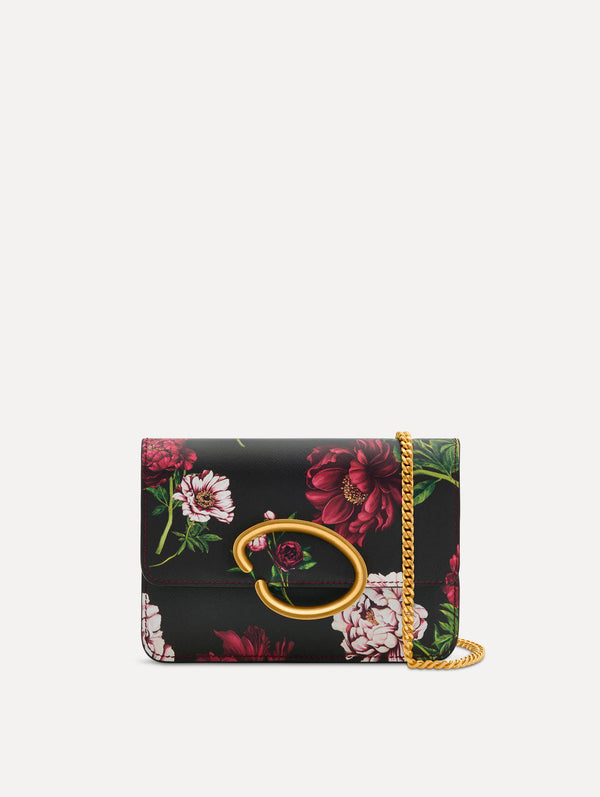 oscar de la renta Peony Printed O Pochette