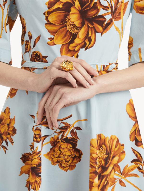 Oscar De La Renta Peony Ring