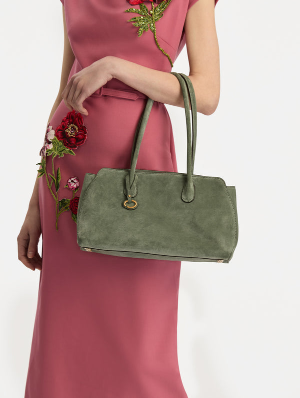 Oscar De La Renta The Aster In Suede