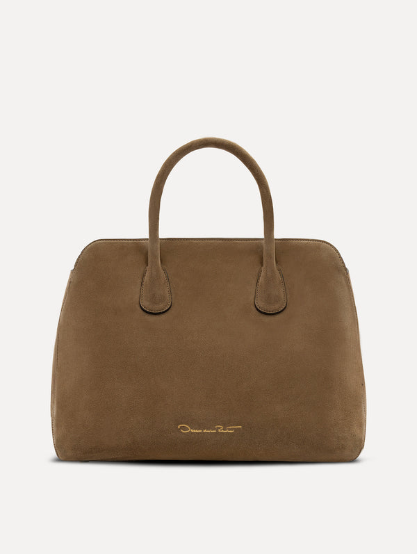 Oscar De La Renta The Ivy In Suede