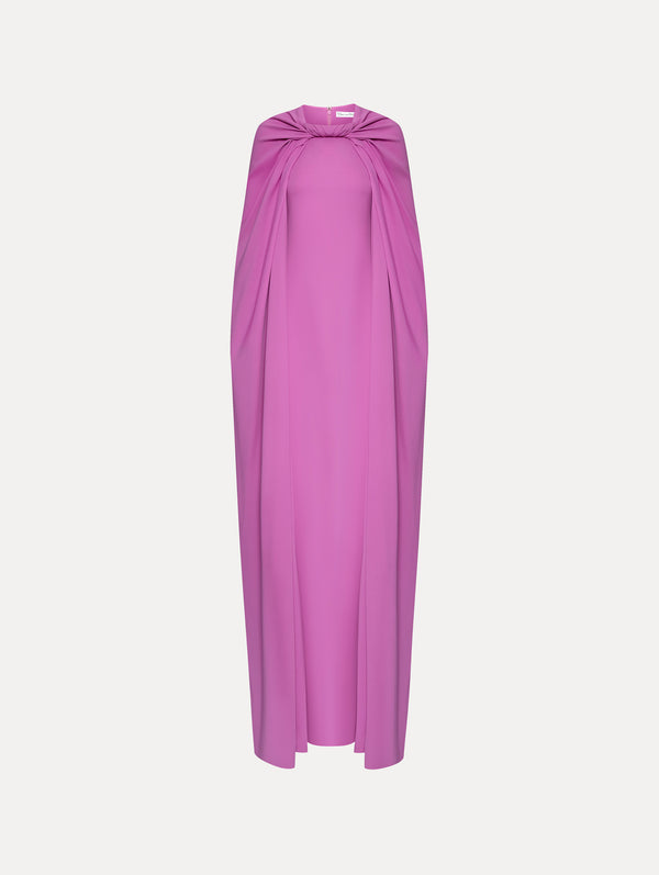 oscar de la renta Twist-Detailed Georgette Caftan