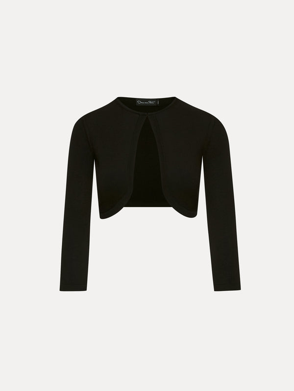 oscar de la renta Wool-Blend Bolero