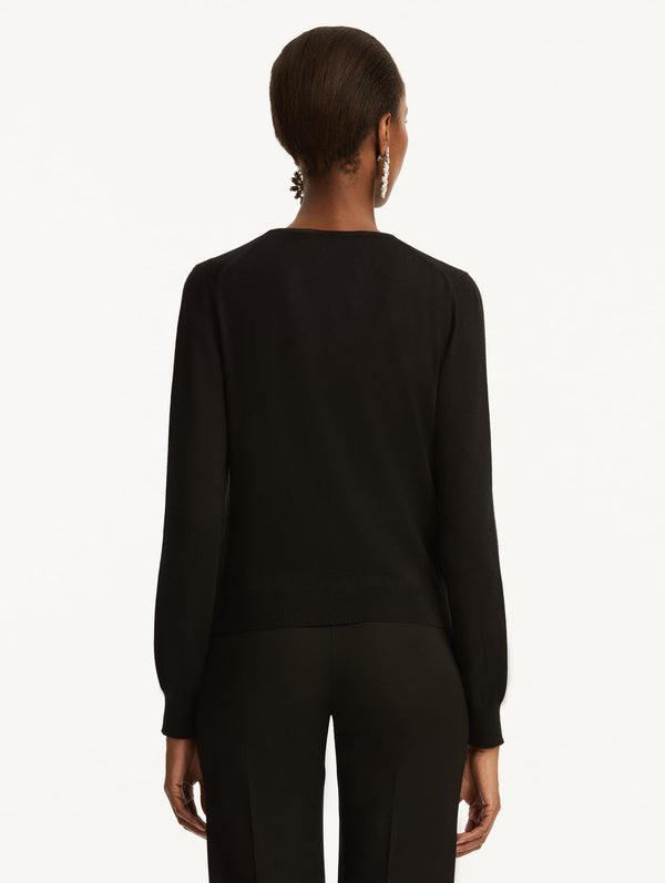 Oscar De La Renta Wool-Blend Cardigan