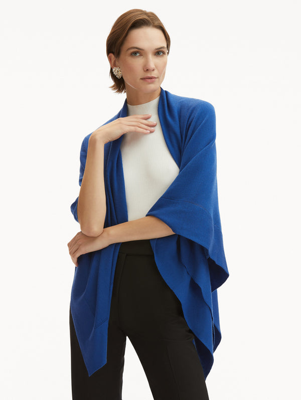 Oscar De La Renta Wool-Blend Shawl