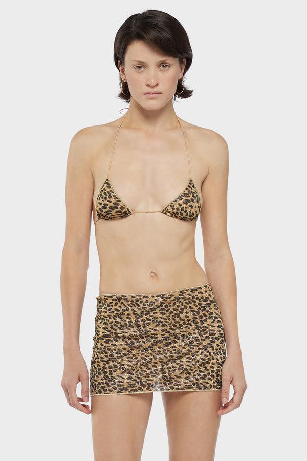 Oséree Animalier Skirt