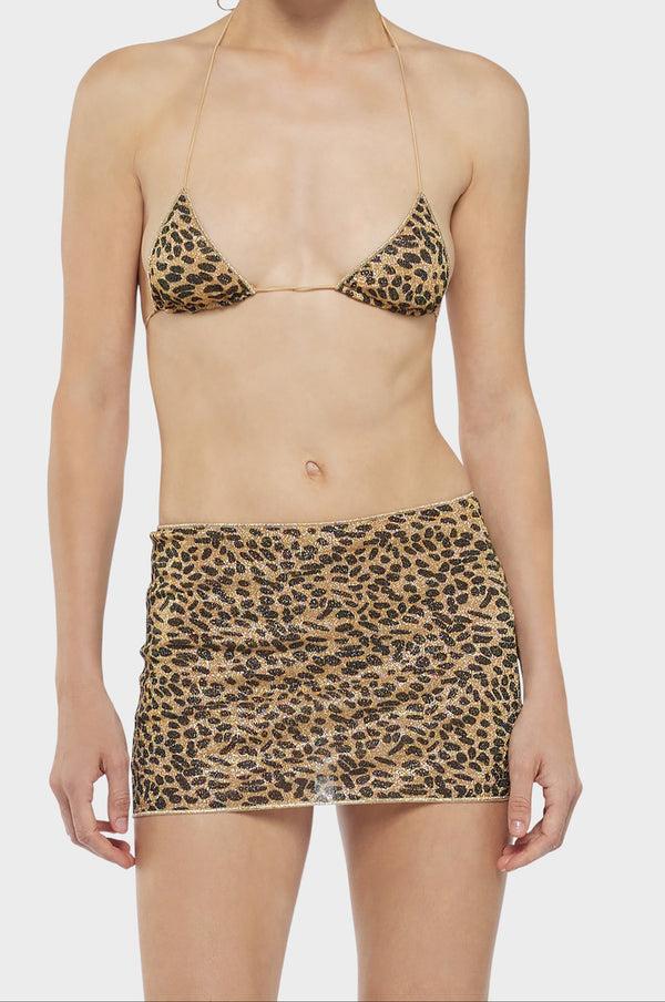 Oséree Animalier Skirt
