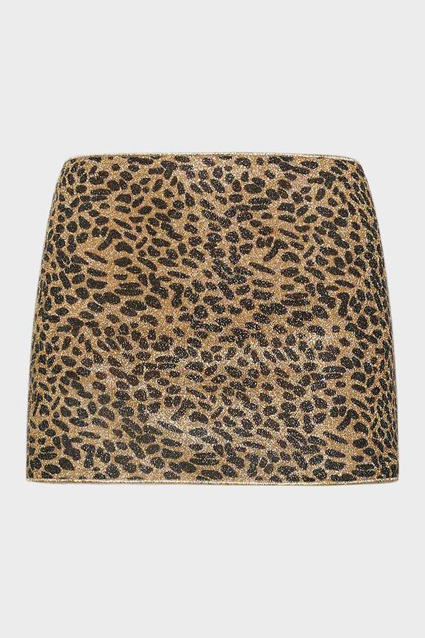 oséree Animalier Skirt
