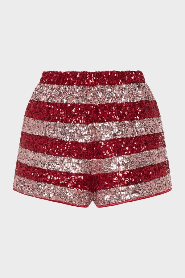 oséree Candy Paillettes Shorts