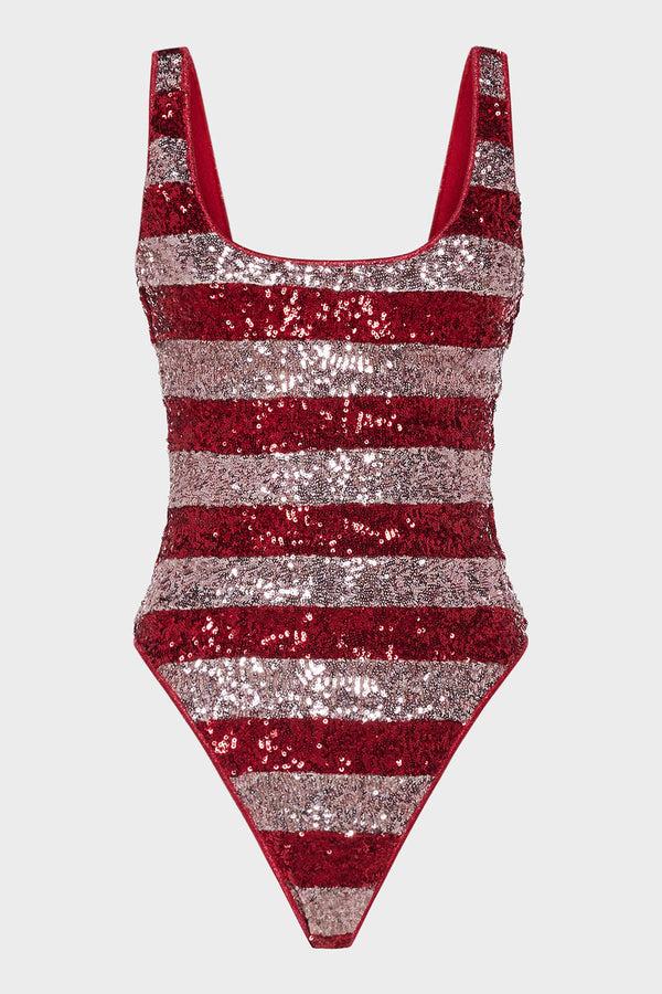 oséree Candy Paillettes Sporty Maillot