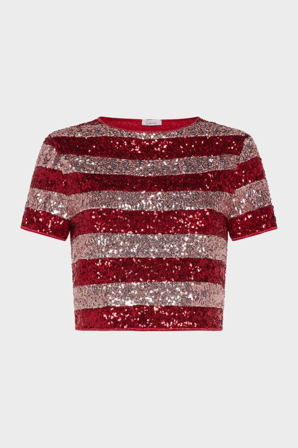 oséree Candy Paillettes Top