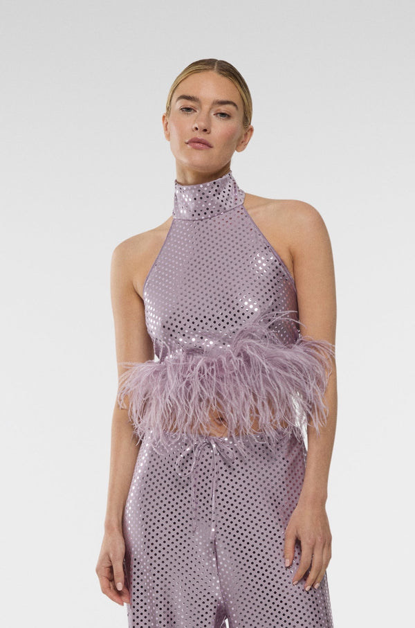 Oséree Disco Plumage Top