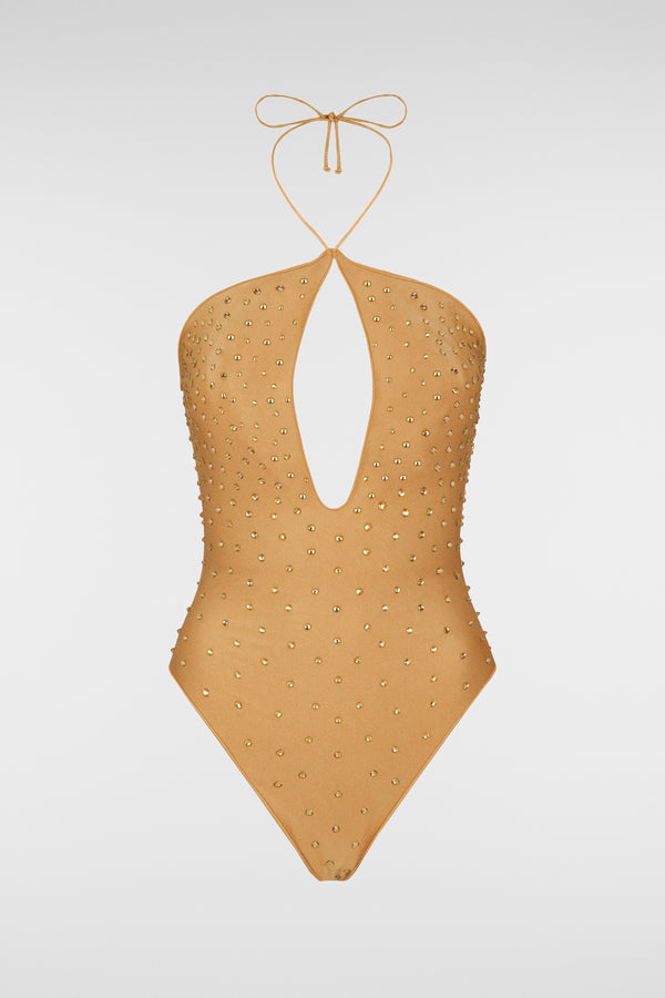 oséree Gem Necklace Maillot