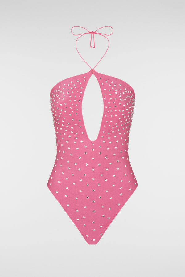 oséree Gem Necklace Maillot