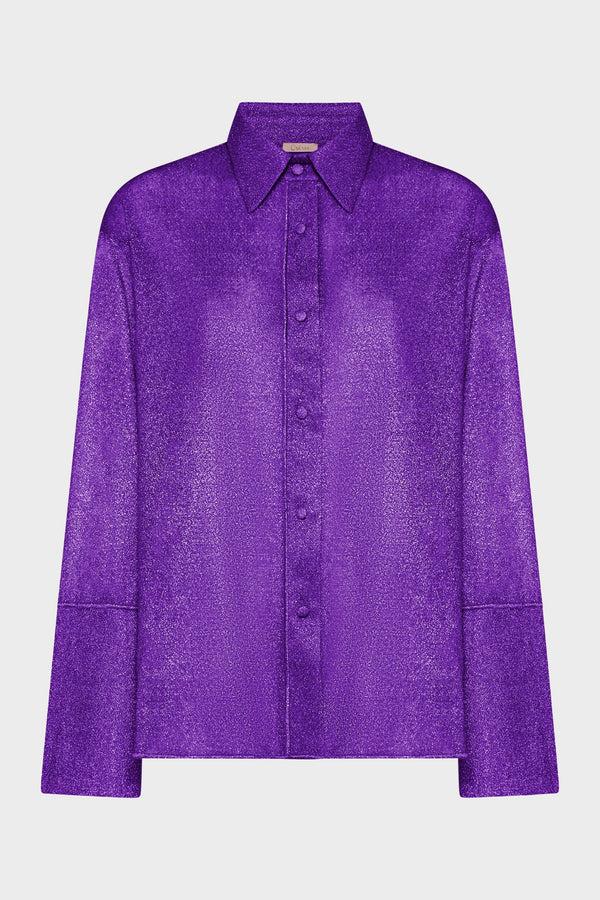 oséree Glazed Lumière Sleeves Shirt