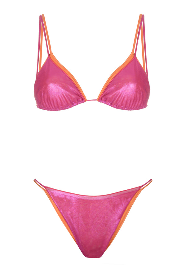 oséree Lamè Double Bikini