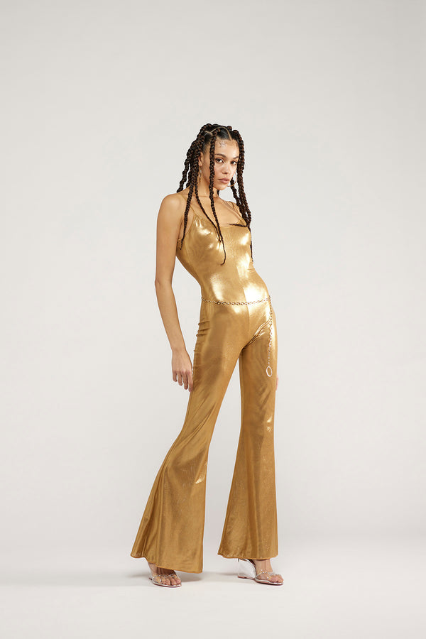 Oséree Lamè Jumpsuit