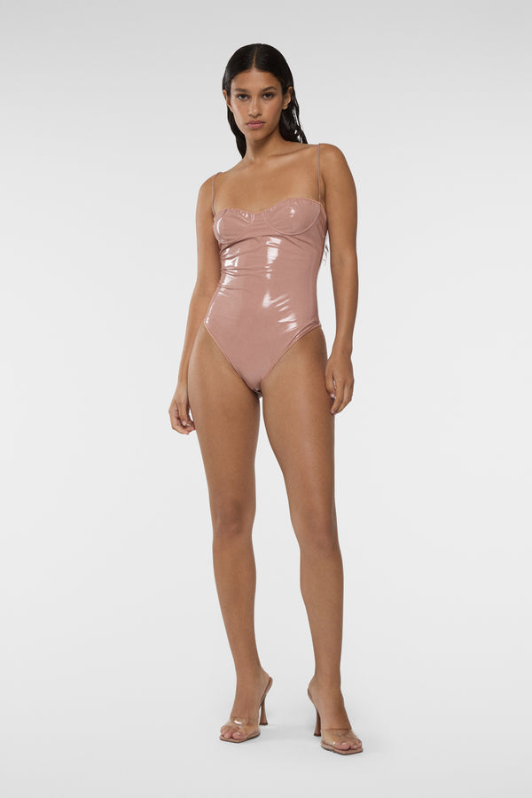 Oséree Latex Balconette Maillot