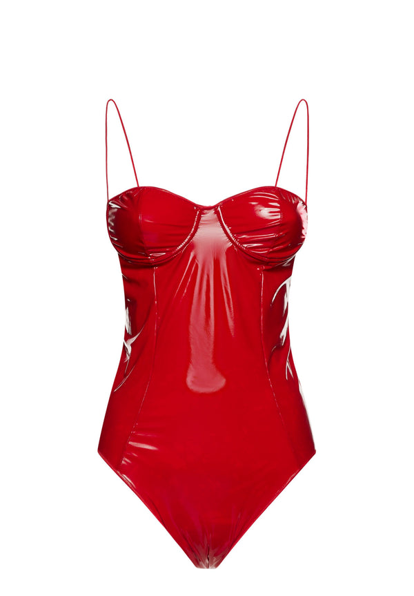 oséree Latex Balconette Maillot