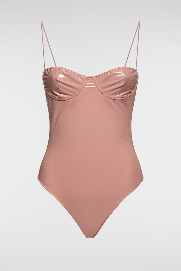oséree Latex Balconette Maillot