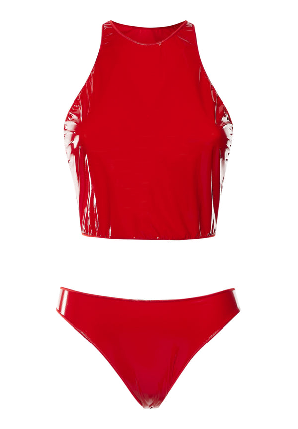 oséree Latex Sporty Set