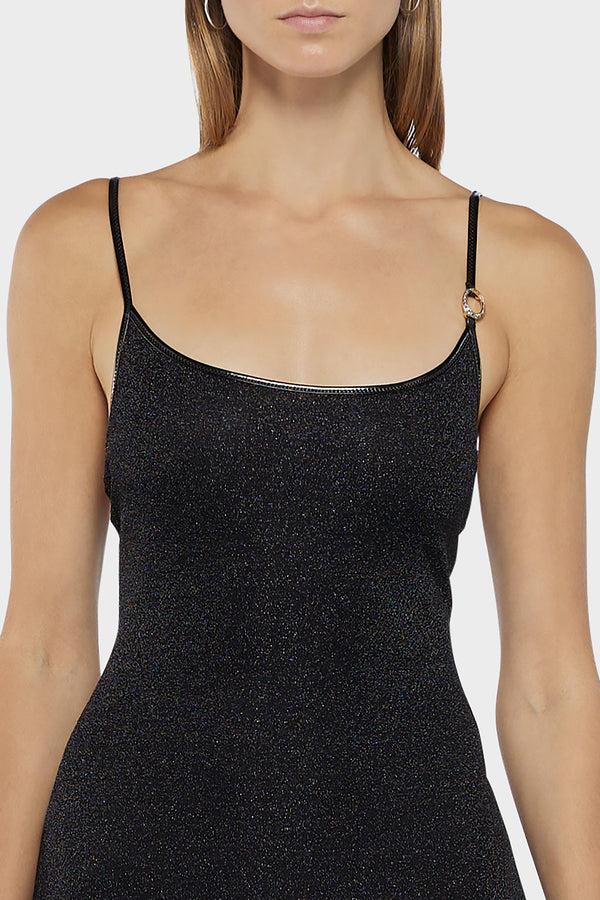 Oséree Lumière Belt Mini Dress