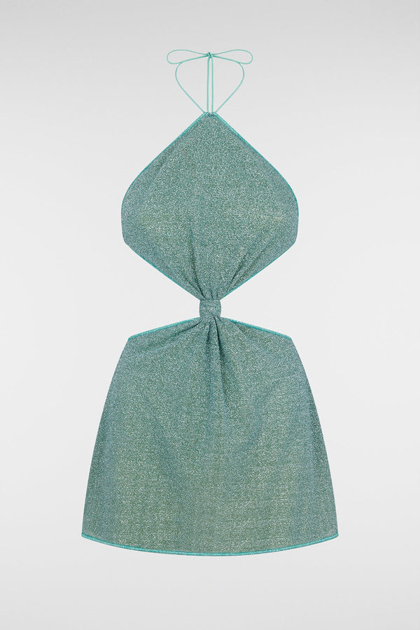 oséree Lumière Knot Mini Dress