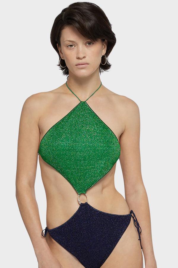 Oséree Lumière O Gem Bicolor Diamond Maillot