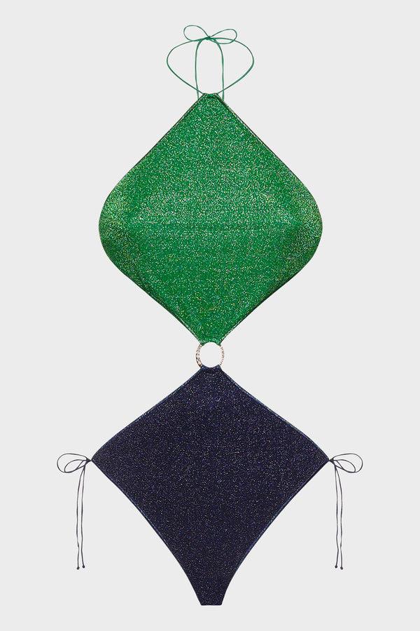oséree Lumière O Gem Bicolor Diamond Maillot