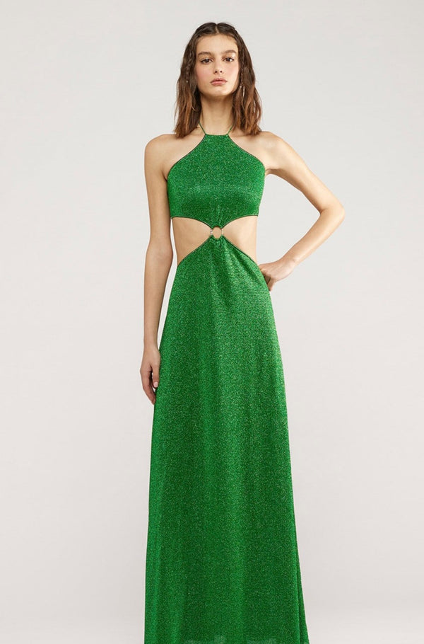 Oséree Lumière O Gem Cut Out Dress
