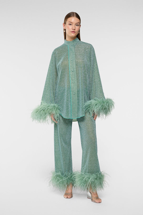 Oséree Lumière Plumage Long Pants